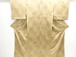 橘模様小紋着物